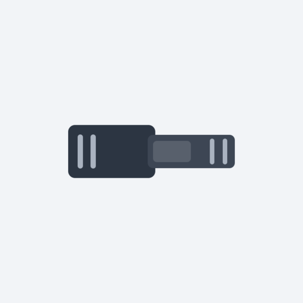 Center Push Buckle 20mm